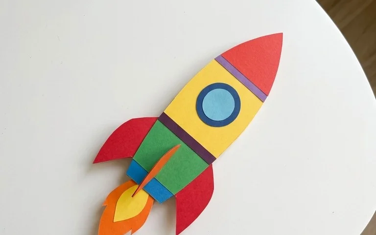 Easy Origami Straw Rockets: Step-by-Step Paper Craft