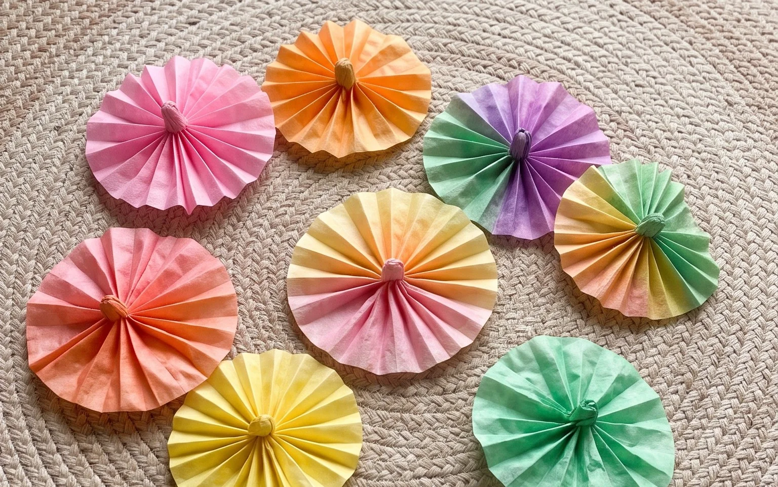 Easy Coffee Filter Dancer Origami: Step-by-Step Craft