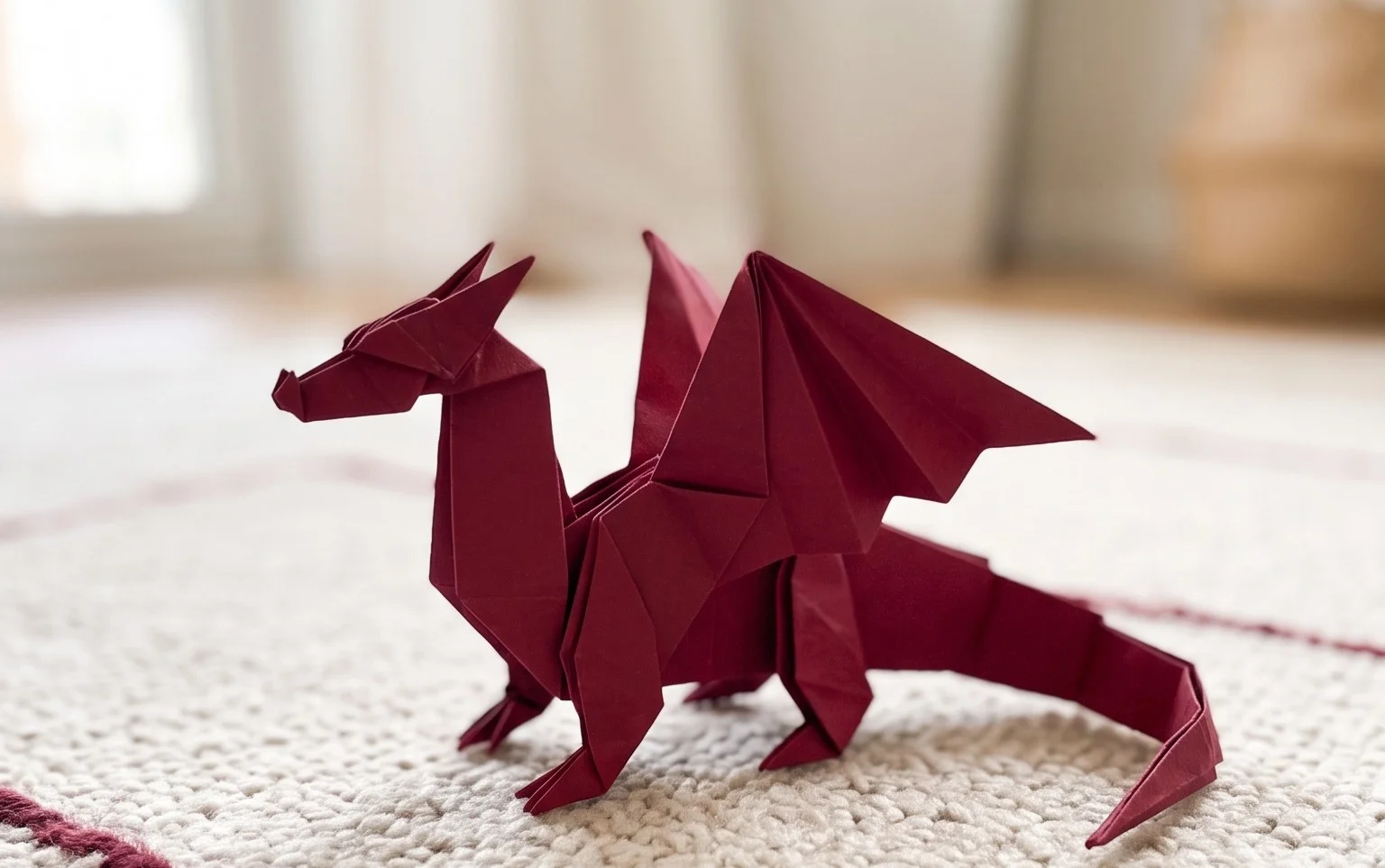 Easy Trigami Dragon: Step-by-Step Origami Craft
